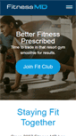 Mobile Screenshot of fitnessmdonline.com